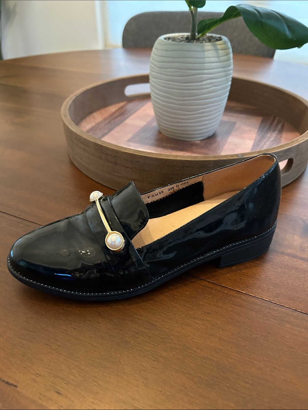 Tata Patent Leather Loafers